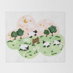 Counting Sheep Throw Blanket Gallery Image 2