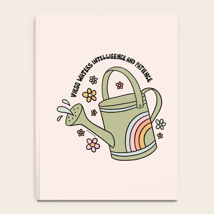 Virgo Watering Can Notebook Gallery Image 4