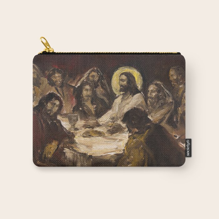 The Holy Supper (The Last Supper) Carry All Pouch Gallery Image 1
