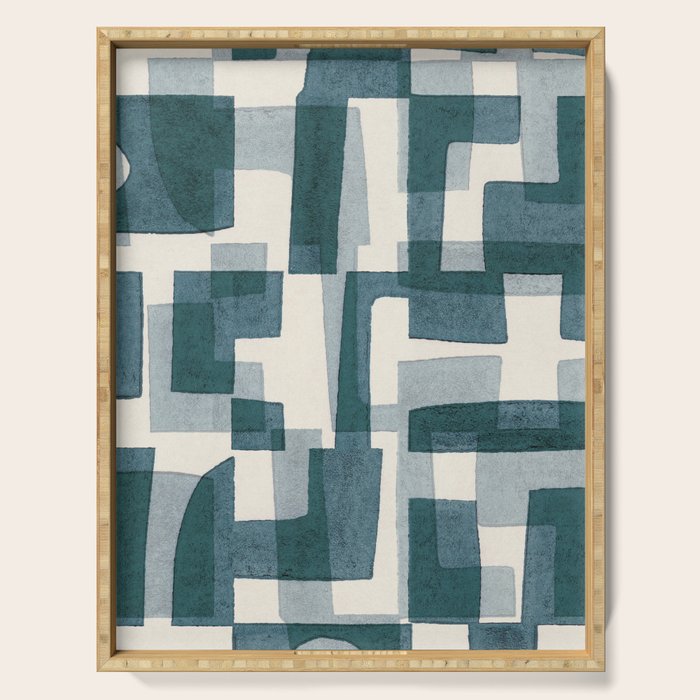 Shapes & Shadows #2 Serving Tray Gallery Image 1