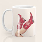 These Boots - Yeehaw Rustic Red n Neutral Coffee Mug Gallery Image 3