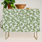 Elegant Epsom and Bit Of Blue Leaves Credenza Gallery Image 1
