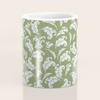 Elegant Epsom and Bit Of Blue Leaves Coffee Mug Gallery Image 4