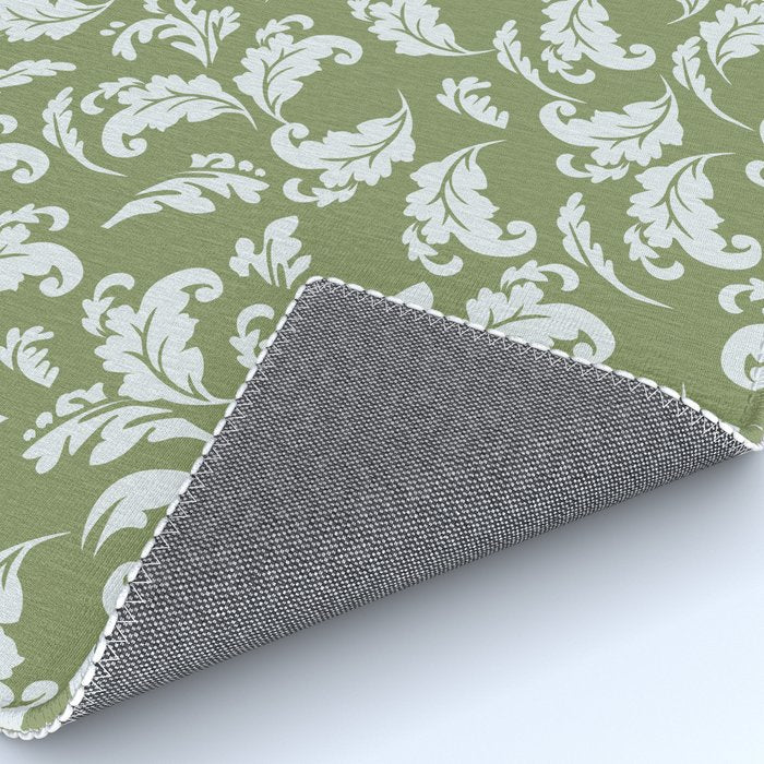 Elegant Epsom and Bit Of Blue Leaves Rug Gallery Image 4