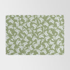 Elegant Epsom and Bit Of Blue Leaves Rug Gallery Image 2