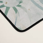 Yoga, Mandala, Teal and Gold, Wall Art Boho Desk Mat Gallery Image 4