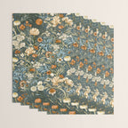 Countryside Blooms Renaissance Cottage Floral Wrapping Paper Gallery Image 3