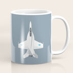 F-18 Super Hornet Jet Aircraft - Slate Coffee Mug Gallery Image 1