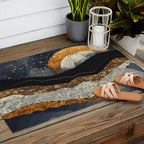 Metallic Mountains Outdoor Rug Gallery Image 2