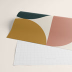Bauhaus Mid Century Modern Geometric I Wrapping Paper Gallery Image 2
