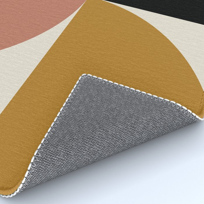 Bauhaus Mid Century Modern Geometric I Rug Gallery Image 4