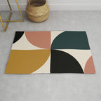 Bauhaus Mid Century Modern Geometric I Rug Gallery Image 1