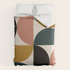 Bauhaus Mid Century Modern Geometric I Comforter Gallery Image 6