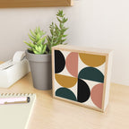 Bauhaus Mid Century Modern Geometric I Mini Art Print Gallery Image 2