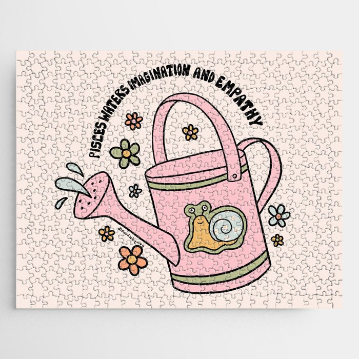 Pisces Watering Can Jigsaw Puzzle Gallery Image 1