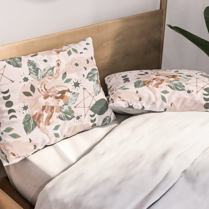 Celestial Snakescape W Pillow Sham Gallery Image 2