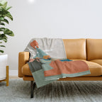 Cat Landscape 132 Throw Blanket Gallery Image 1
