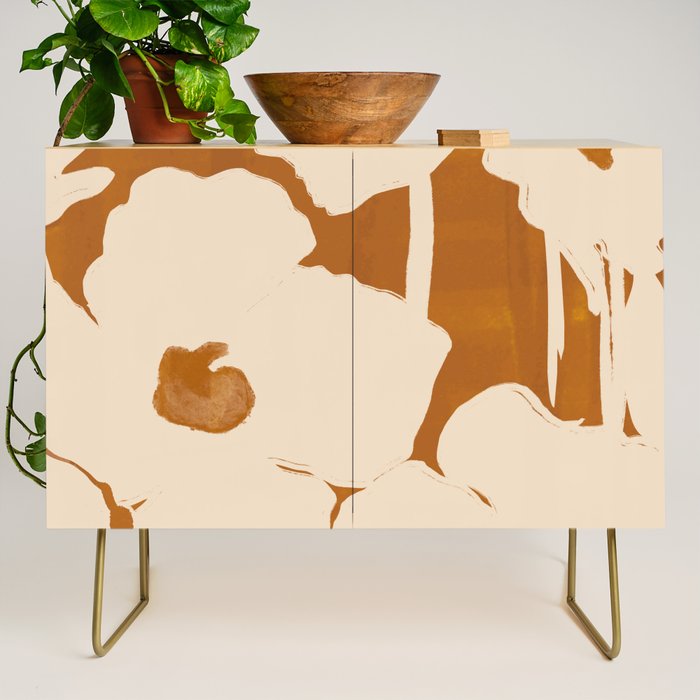 Abstract Flowers 8 Credenza Gallery Image 1