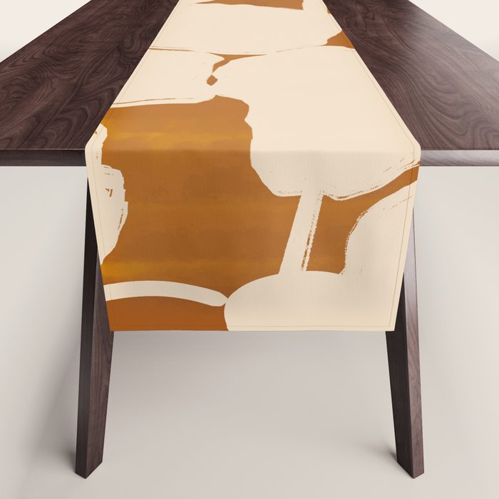 Abstract Flowers 8 Table Runner Gallery Image 1