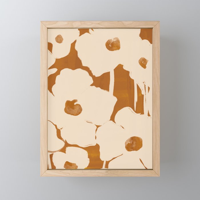 Abstract Flowers 8 Mini Art Print Gallery Image 1