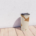 Abstract Flowers 8 Travel Mug Gallery Image 4