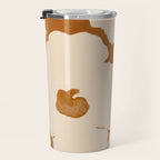Abstract Flowers 8 Travel Mug Gallery Image 3
