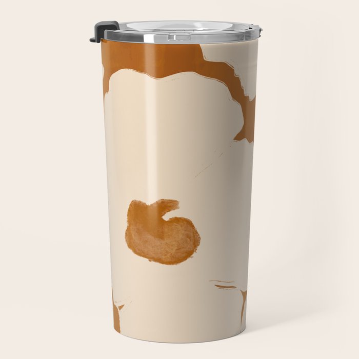 Abstract Flowers 8 Travel Mug Gallery Image 3