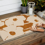 Abstract Flowers 8 Outdoor Rug Gallery Image 2