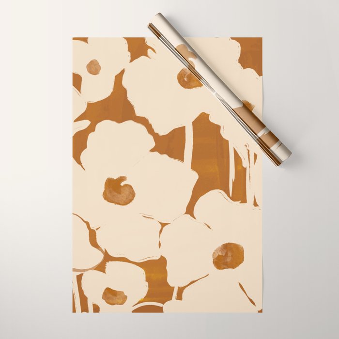 Abstract Flowers 8 Wrapping Paper Gallery Image 1