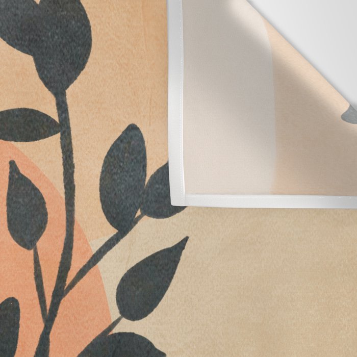 Orange Rising Sun Wall Tapestry Gallery Image 3