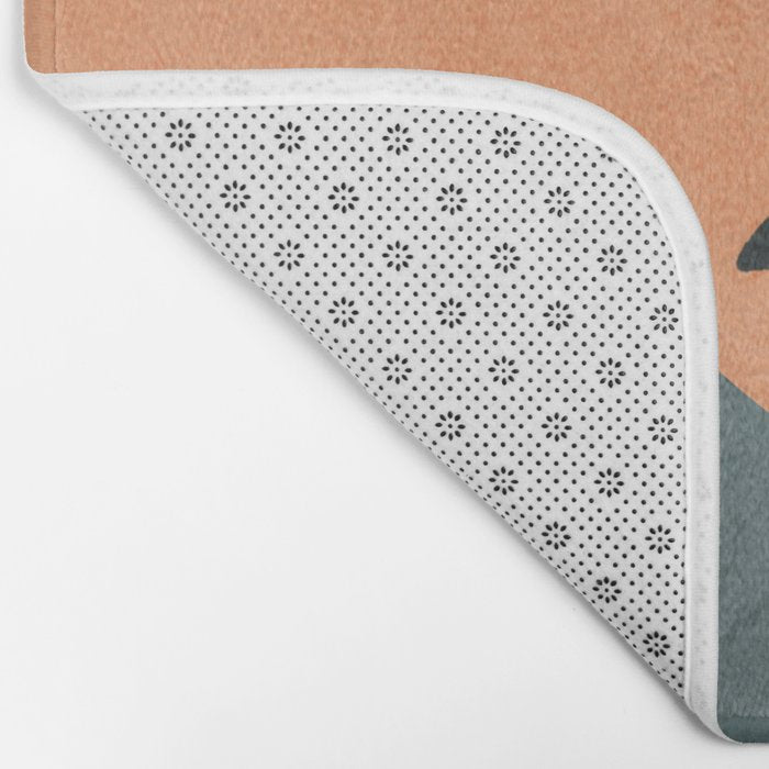 Orange Rising Sun Bath Mat Gallery Image 2