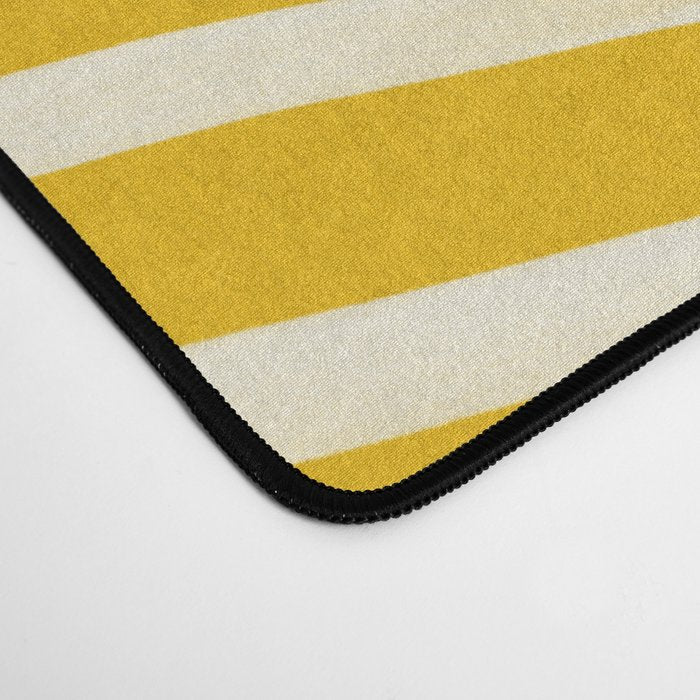 Herringbone - Yellow Palette Desk Mat Gallery Image 4