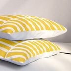 Herringbone - Yellow Palette Pillow Sham Gallery Image 3