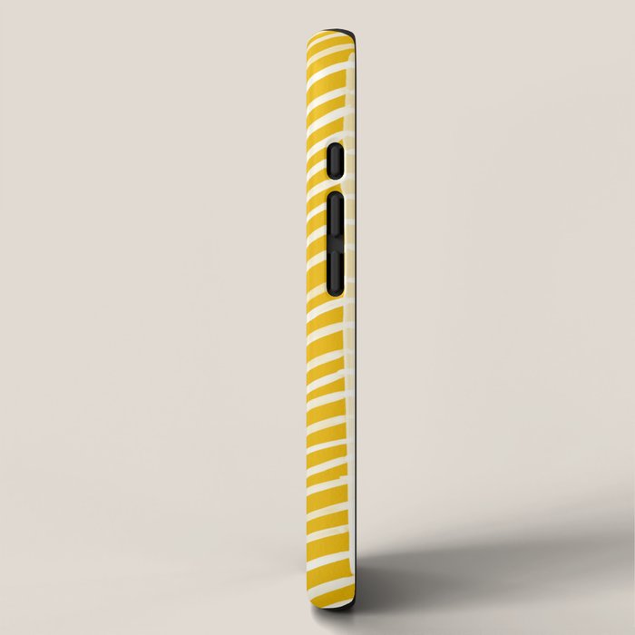 Herringbone - Yellow Palette iPhone Case Gallery Image 2