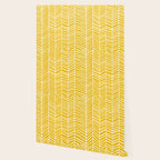 Herringbone - Yellow Palette Wallpaper Gallery Image 2