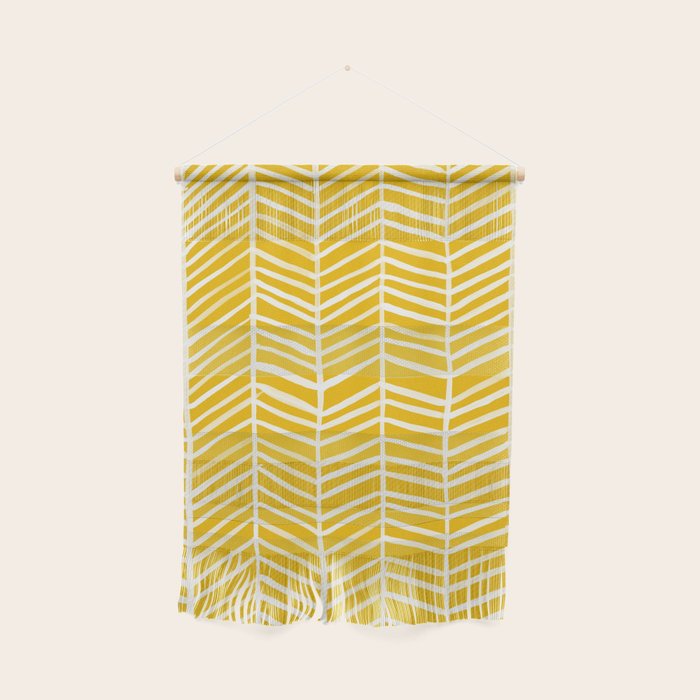 Herringbone - Yellow Palette Wall Hanging Gallery Image 1