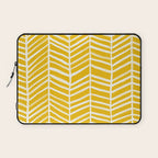 Herringbone - Yellow Palette Laptop Sleeve Gallery Image 1