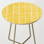 Herringbone - Yellow Palette Side Table Gallery Image 2