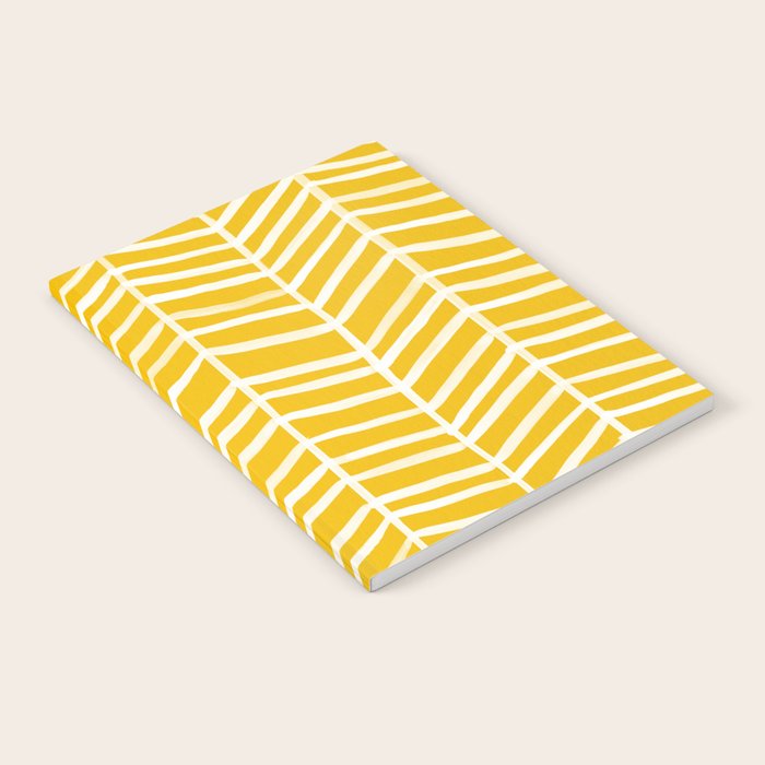Herringbone - Yellow Palette Notebook Gallery Image 1