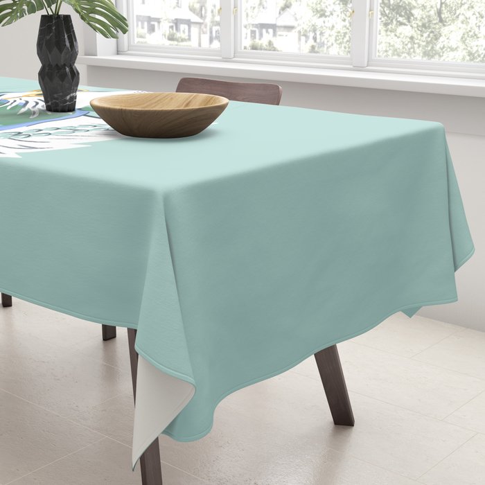 Chic Afghan Hound Dog Illustration Tablecloth Gallery Image 3