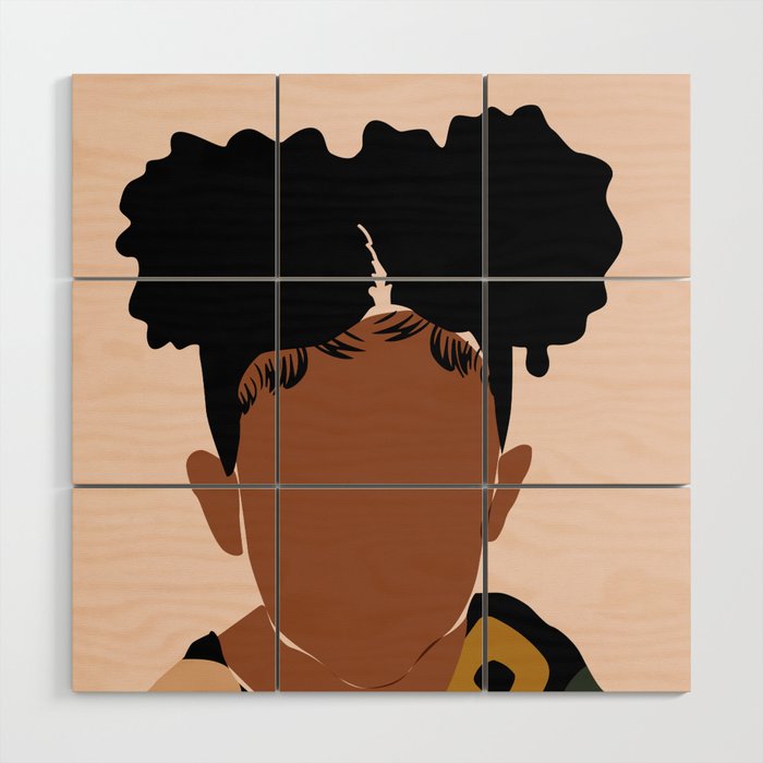 Two Puffs Wood Wall Art Gallery Image 1