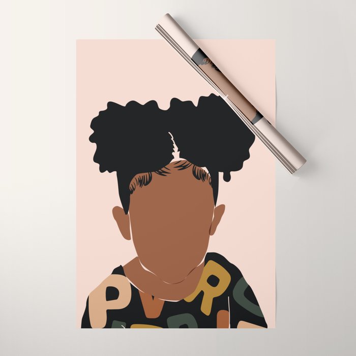 Two Puffs Wrapping Paper Gallery Image 1