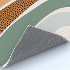 Patterned Rainbow Rug Gallery Image 4
