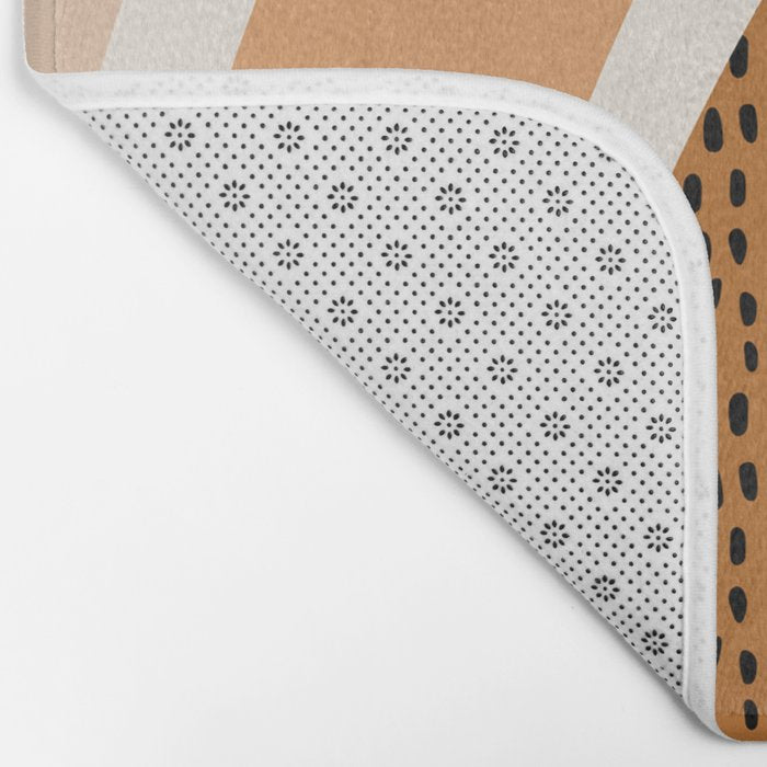 Patterned Rainbow Bath Mat Gallery Image 2