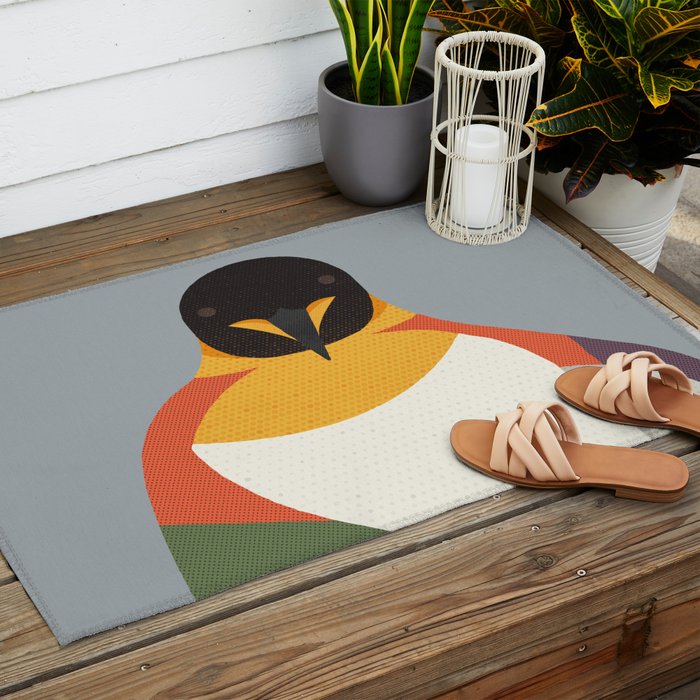 Emperor Penguin Outdoor Rug Gallery Image 2