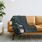 solar system Throw Blanket Gallery Image 1