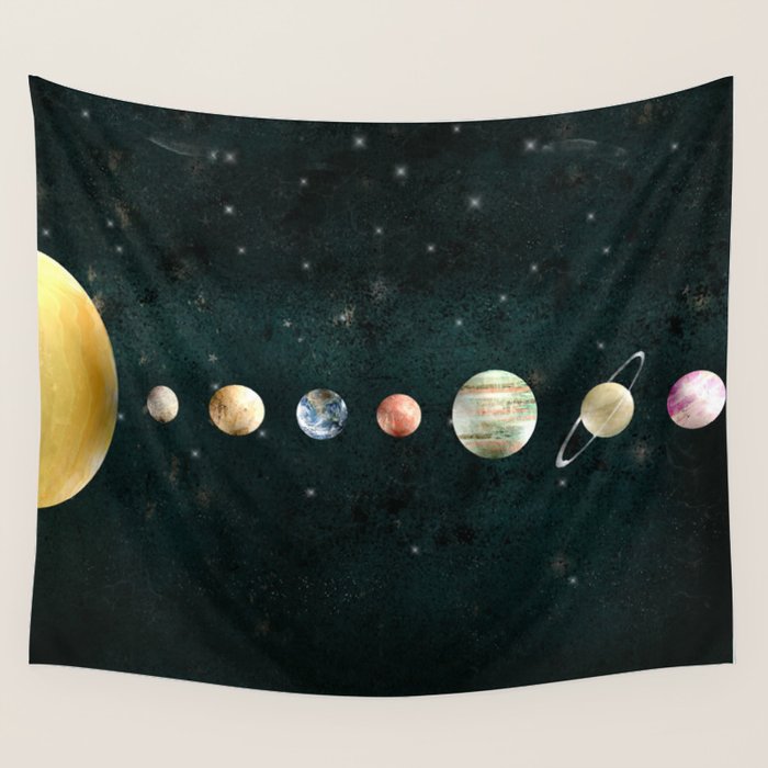 solar system Wall Tapestry Gallery Image 4