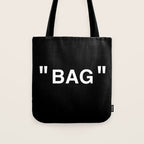 " Art " (Negative) Tote Bag Gallery Image 1