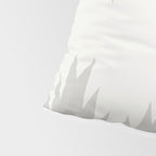 Geometric Southwestern Minimalism - White and Grey Pillow Sham Gallery Image 4