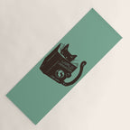 World Domination for Cats (Green) Yoga Mat Gallery Image 1
